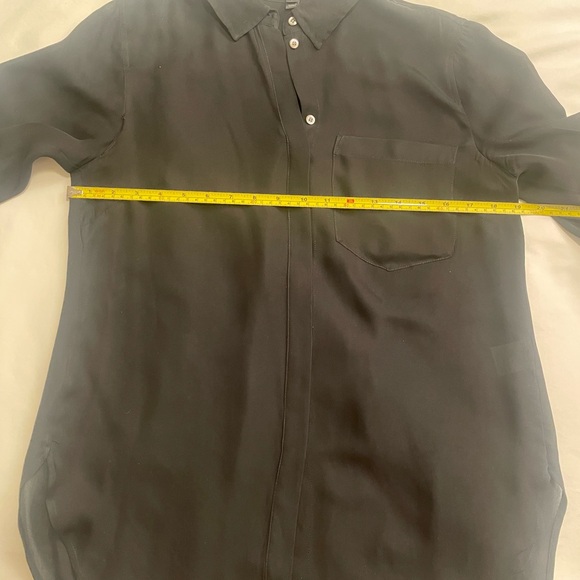 J Crew size 6 silk tunic blouse - Picture 10 of 10